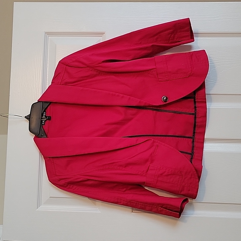 Hot pink blazer